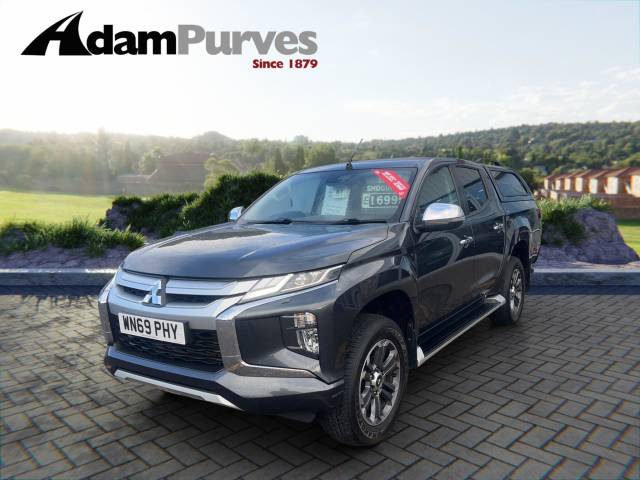 Mitsubishi L200 2.3 Double Cab DI-D 150 Barbarian 4WD Auto Pick Up Diesel GREY